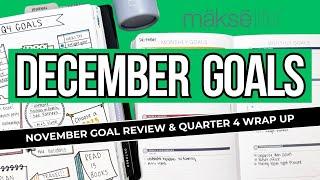 November Goal Review & December Goal Setup