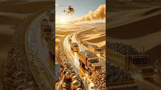 Can This Truck Escape With All That Gold?