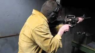 David Crane (DefenseReview.com) Fires Colt CM901 5.56mm NATO Assault Rifle on Full-Auto