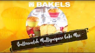 Bakels Butterscotch Multipurpose Cake Mix: Versatile Baking Made Easy!