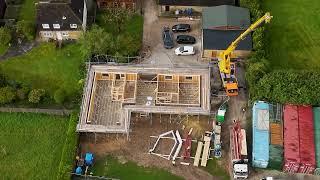 Timber Frame - Factory, Delivery, Erection