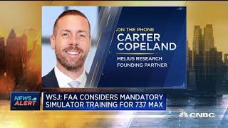 Boeing will do whatever is necessary for recertification, says Melius Research's Carter Copeland