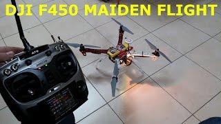 DJI F450 Maiden Flight (No Gimbal) - Compass Calibration