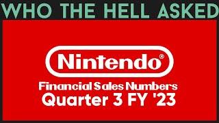 Nintendo Financial Sales Numbers Discussion | Quarter 2 Fiscal Year 2023