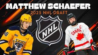 2025 NHL Draft - Matthew Schaefer : The Best Defensement