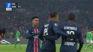 Ousmane Dembélé Goal, PSG vs St-Étienne (2-1) All Goals and Extended Highlights