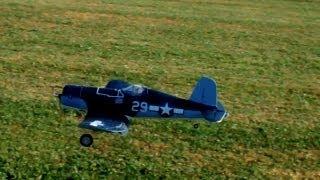 Parkzone F4U 1A Corsair flight and review