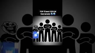 TOP 5 CPU PC in the word #cpu #pcbuild #pc #pcgaming #gamingpc #amd