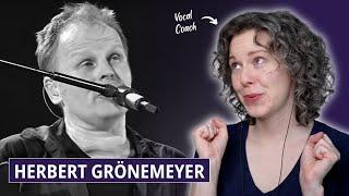 Vocal Coach Hears "Der Weg" for the First Time - Herbert Grönemeyer Reaction and Vocal Analysis