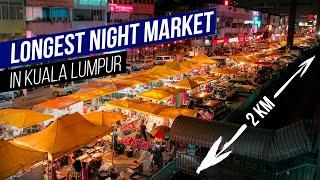 PASAR MALAM at TAMAN CONNAUGHT Kuala Lumpur | Malaysian Street Food | Travel Malaysia