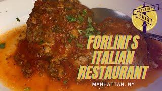 Destiny's Eats - Forlini's Italian Restaurant - Manhattan, NY