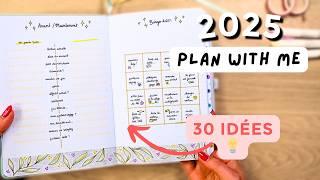 30 Page Ideas to Get Organized and Achieve Your Goals with a Bullet Journal (Beginner)