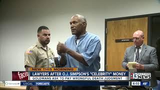 Lawyers chase O.J. Simpson over $70M wrongful death judgment