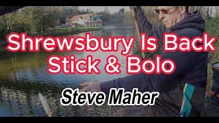 Fishing Bolo and Stick Float on the River Severn at Shrewsbury