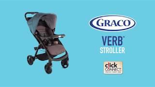 Graco Verb Click Connect Stroller, Chili Red