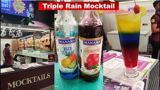 Refreshing Triple Rain Mocktail  | Kudrati Kahumbo | Surat Street Food | Surat Food Zone