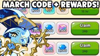 CRK COUPON CODE! (MARCH 2025) I CLAIM NEW FREE REWARDS iN COOKIE RUN KINGDOM!