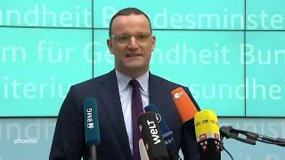 Gesundheitsminister Spahn zum Pflegepersonal-Stärkungsgesetz am 01.08.18