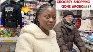 THEY CALLED SECURITY GUARD ON MY AFRICAN WIFE IN THE SUPERMARKET IN FRANCE