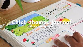 Chick theme journal | Aesthetic journaling ideas 