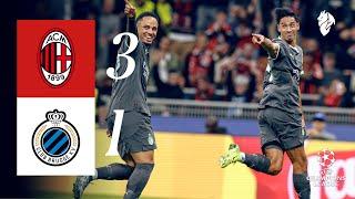 Pulisic and a Reijnders brace for the win | AC Milan 3-1 Club Brugge | Highlights #ChampionsLeague