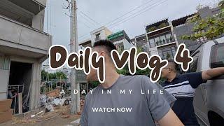 Daily Vlog 4 - Đi xem nhà cu em làm đến đâu rồi, chuẩn bị triển khai smarthome được rồi anh em ạ