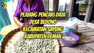 Desa Bedono Kecamatan Sayung Kabupaten Demak. #Pejuang Pencari data kependudukan