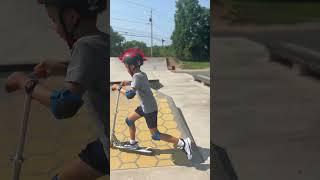 NicksFx scootering tricks #shorts #scooter #NickFx #skatepark