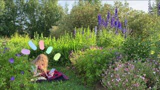 Early Morning READ WITH ME | Relaxing Garden Ambience