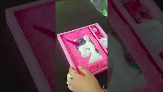 Unboxing Unicorn Diary and Pen Part 2 | Awesome Anu