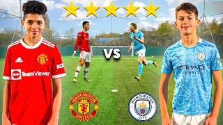 Kid RONALDO vs Kid KEVIN DE BRUYNE.. Man U vs Man City Football Competition