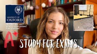 How I STUDY for EXAMS as a MATHS student at Oxford (Active Recall, Spaced Repetition, Past Papers) 