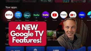 4 NEW Google TV Features (Sept 2024) | Smarthome - AI Screensavers - Sports - Freeplay TV guide