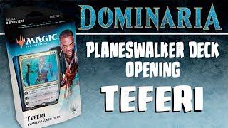 MTG - Dominaria: Teferi "Timebender" Planeswalker Deck Opening