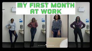 A MONTH IN THE LIFE : WORK EDITION | Outfits, Learning, and Laughs - Starting Strong