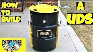 Building my first Ugly Drum Smoker (UDS); from beginning to completion!