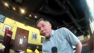 A day a long the Dart Train Line First Stop Press Box Grill Downtown Dallas EP 1