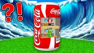 EPIC TSUNAMI vs. Mikey & JJ Coca Cola Bunker - Minecraft (Maizen)