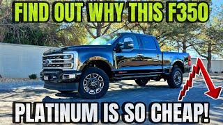 2024 Ford F350 Platinum HO Power Stroke: This Is The Cheapest Platinum Super Duty In The Country!