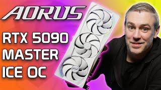 GIGABYTE AORUS MASTER ICE OC RTX 5090 Review [Benchmarks | Power | Thermals]