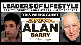 International Celebrity Photographer Alan Barry w/ Michael Ferraro