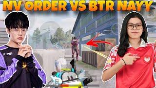 NV Order vs BTR NAYY 1v1 TDM In PUBG Mobile!! Team NOVA Playing PUBG Mobile!!️