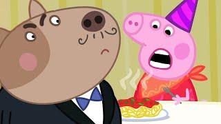 Peppa Pig Goes To A Fancy Restaurant   We Love Peppa Pig