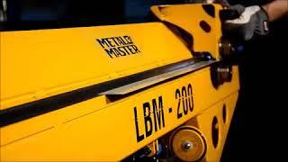 Обзор Станок листогибочный METALMASTER LBM-200