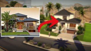 Copiar essa CASA REAL no The Sims 4 foi uma das coisas mais DIFÍCEIS que fiz!!!│ Real To Sims