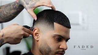 HOW TO DO A FADE, BEGINNER BARBER TUTORIAL!