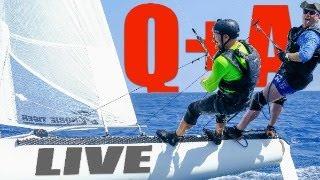 Power control with Traveller or Mainsheet? Q+A Live