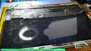 Liquid Damaged 2015 MacBook Air A1466 13" With 4 x Logic Board Faults