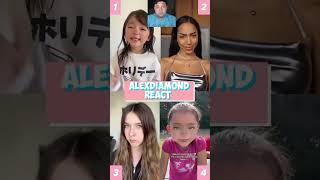 Bombastisches Sideeye - Who'stheBest1,2,3 or 4 alexdiamondreact  #shorts #tiktok #viralsho