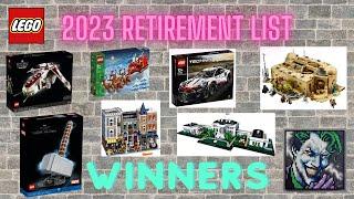 2023 LEGO Retirement List, Best set picks and thoughts on what may do well.